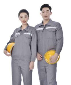 Áo bảo hộ lao động vải kaki Hàn Quốc