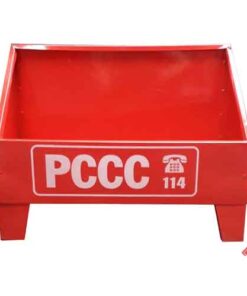 Kệ để 3 bình chữa cháy 60x25x25 cm