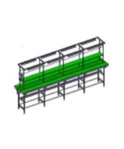 Conveyor W1,075 x L7,000 x H(900-1,950)±30mm