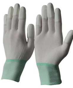 Găng tay phủ ngón PU ESD (Sợi Carbon Chống tĩnh điện, màu nâu)