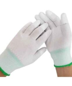 Găng tay Polyester phủ PU đầu ngón tay